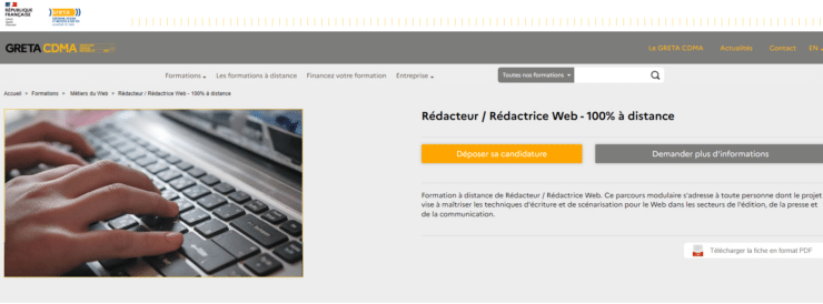 Les Meilleures Formations De R Daction Web Redacteur Blog