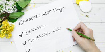 check-list du content manager