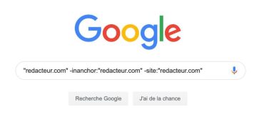 Opérateur de recherche Google