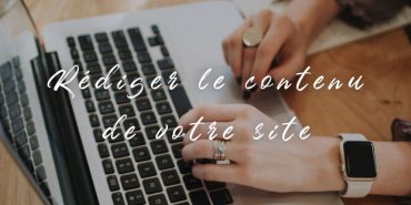 Rédiger contenu du site