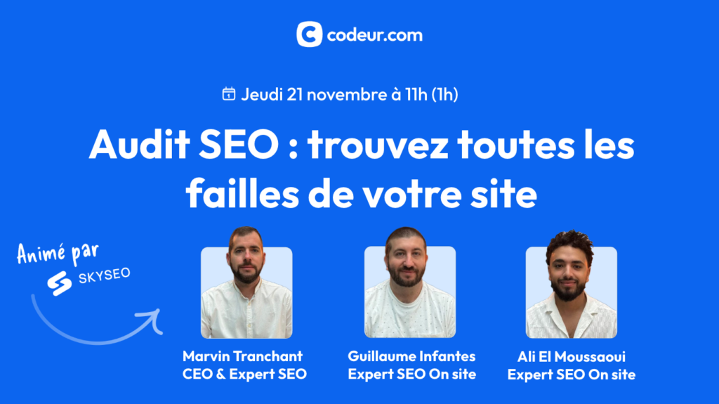 Audit SEO : trouvez toutes les failles de votre site